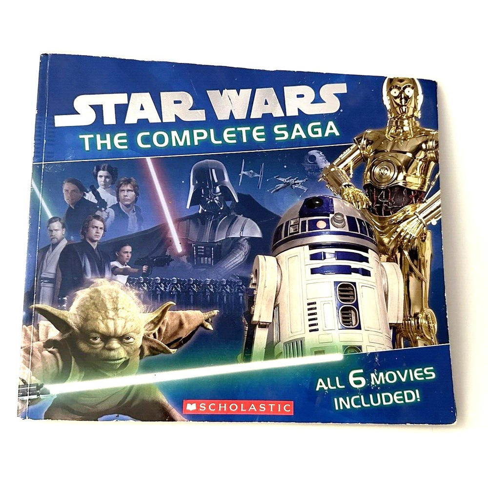 Star Wars The Complete Saga All 6 Movies Scholastic Book by Jason Fry 2011